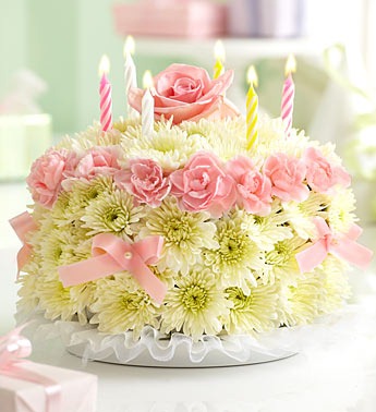 Birthday Flower Cake on Birthday Flower Cake