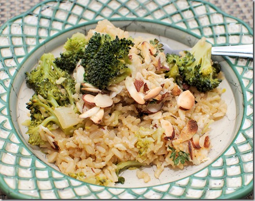 FOFF Brown Rice and Broccoli Pilaf1