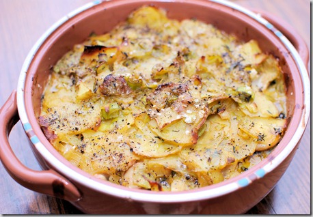 FOFF Potato leek and olive casserole2
