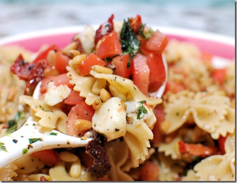 Picnic Pasta with Pine Nuts4