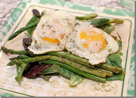 Grilled Asparagus Salad with Eggs2