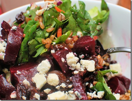 Roasted Beets and farro salad3