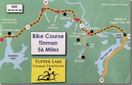 Tupper map bike