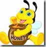 funny-bee-cartoon-honey-illustration-49394054